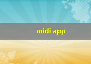 midi app